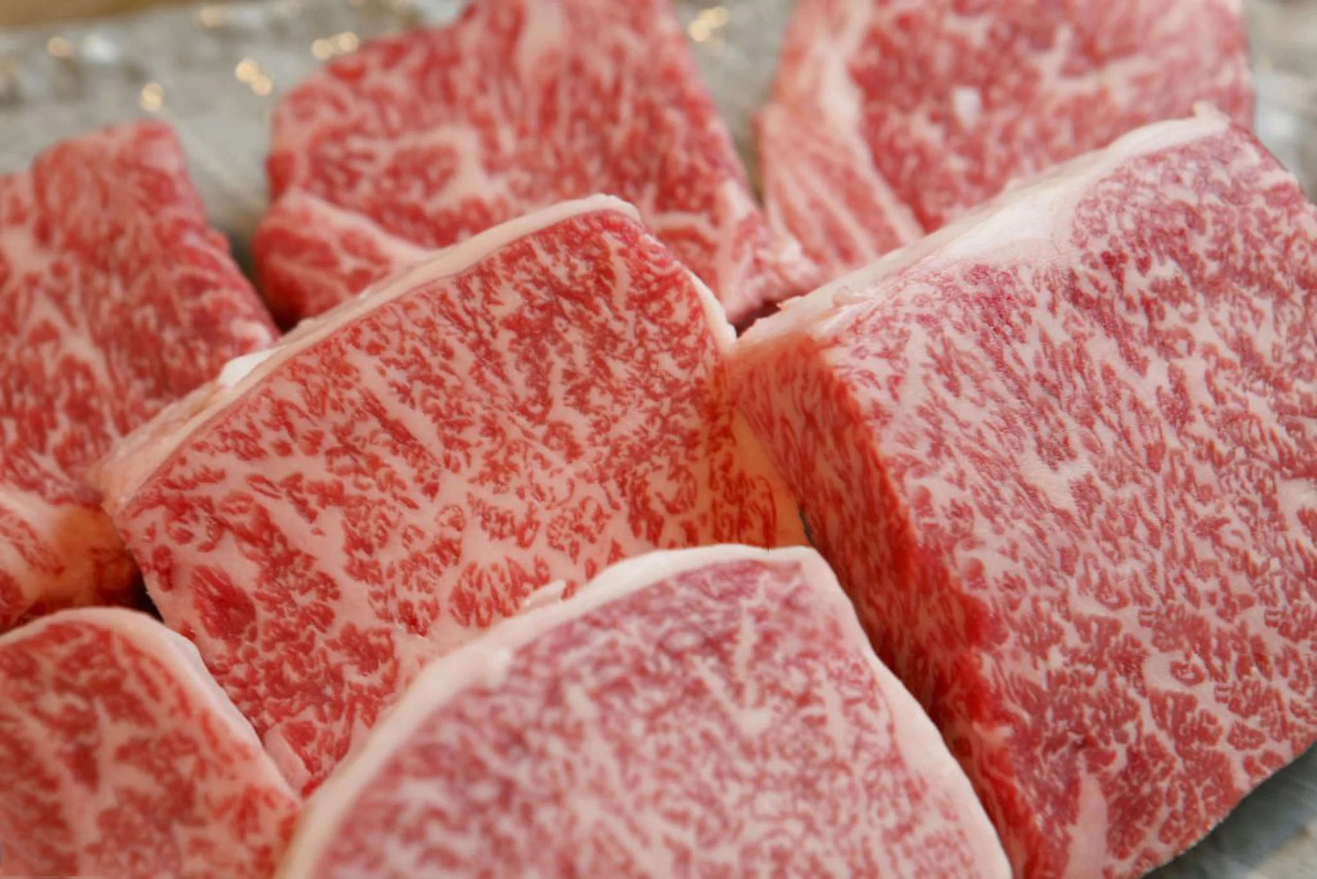 精選頂級和牛展示細緻油花分布適合慶祝饗宴