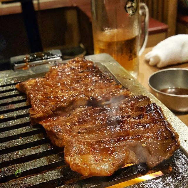 厚切橫隔膜和牛完美呈現